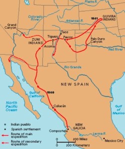 2013-12-16-Ruta de VÃ¡zquez Coronado en USA