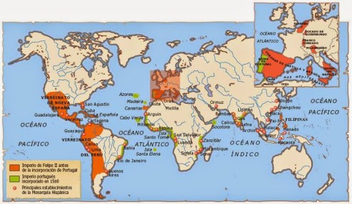 MAPA MUNDO DESCUBRIMIENTOS