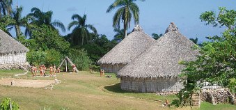 precolumbian-discovery-taino-village