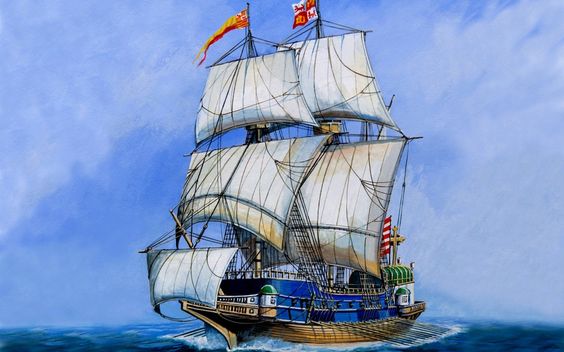 Galeón agalerado
