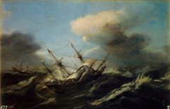 obra-del-pintor-holandes-claes-claesz-wou-navios-en-una-tormentapintura-datada-en-el-segundo-tercio-del-siglo-xvii-museo-del-prado