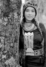 mujer mapuche