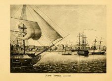 1790, ca. ‘View OF New York about 1790 Showing Side View of the Great House Built FOR President Washington_,