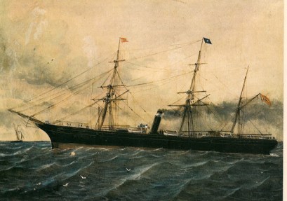 Mendez Nuñez .Vapor correo de la Compañia Trasatlantica