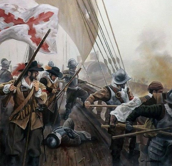 batalla naval siglo xvii