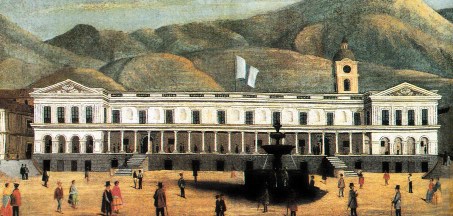 audiencia de quito Palacio_de_Carondelet_-_Siglo_XIX